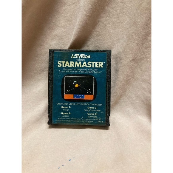 Starmaster (Atari 2600, 1982) Cart Only - Picture 1 of 2